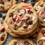 Peppermint Chocolate Chip Cookies