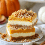 Pumpkin Cheesecake Bars