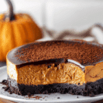 Pumpkin Chocolate Cheesecake
