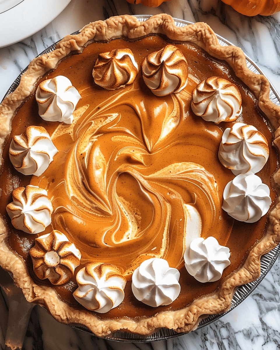 Pumpkin Mascarpone Pie