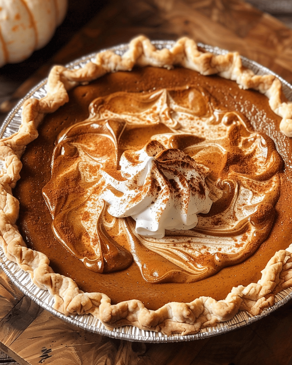 Pumpkin Mascarpone Pie