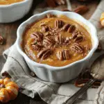 Pumpkin Pecan Custard