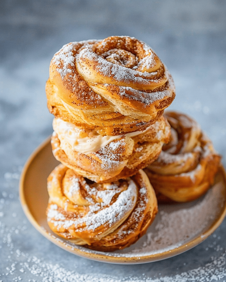 Pumpkin Spice Cruffins