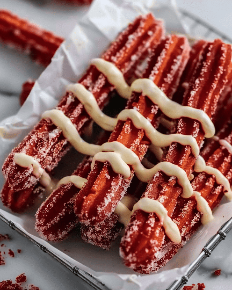 Red Velvet Churros Recipe