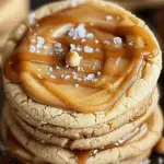 Salted Caramel Cheesecake Cookies