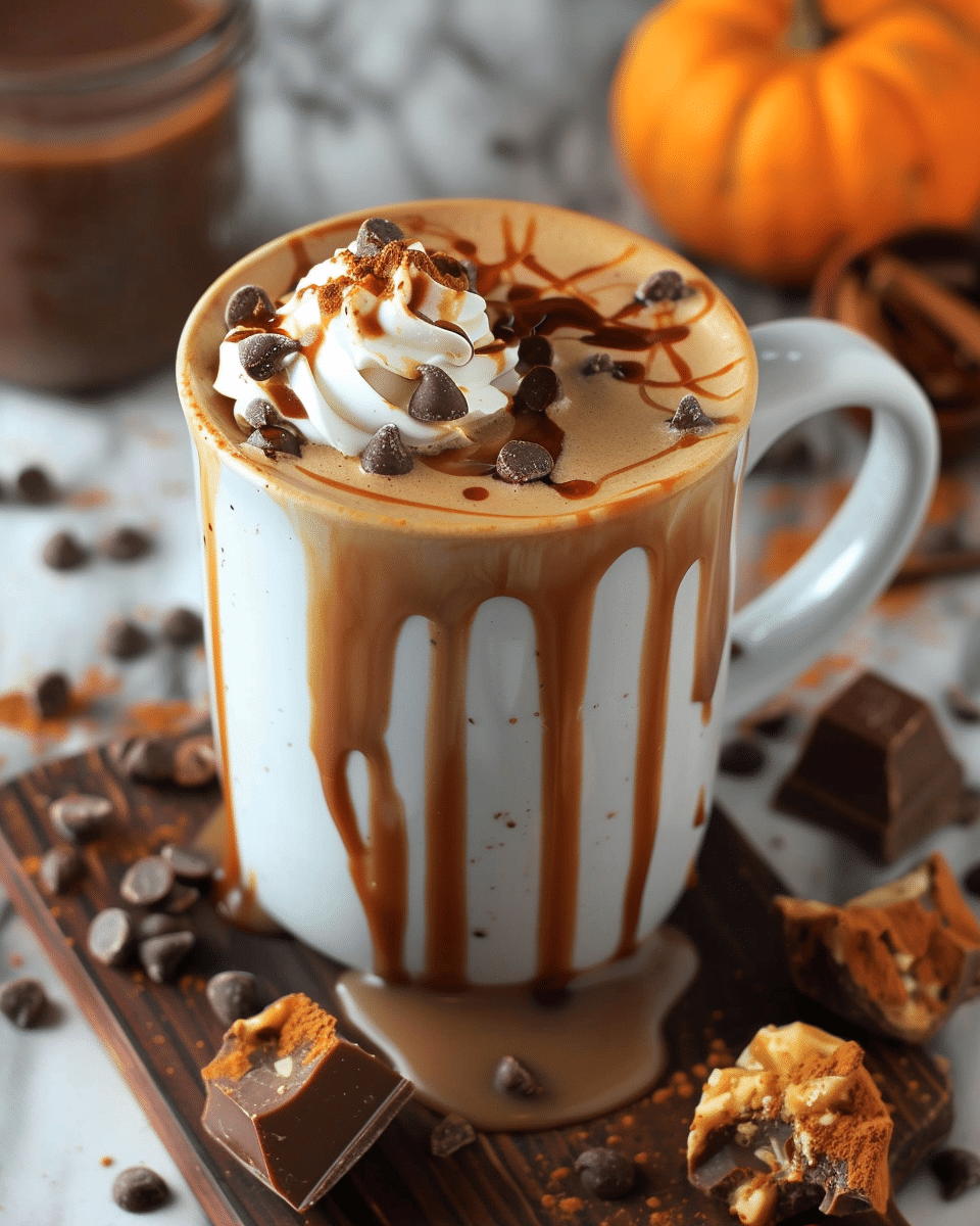 Salted Caramel Hot Chocolate