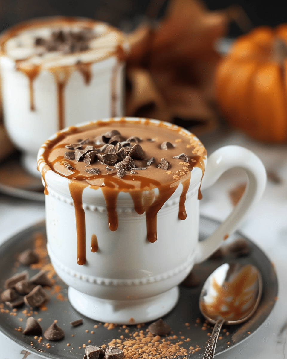 Salted Caramel Hot Chocolate