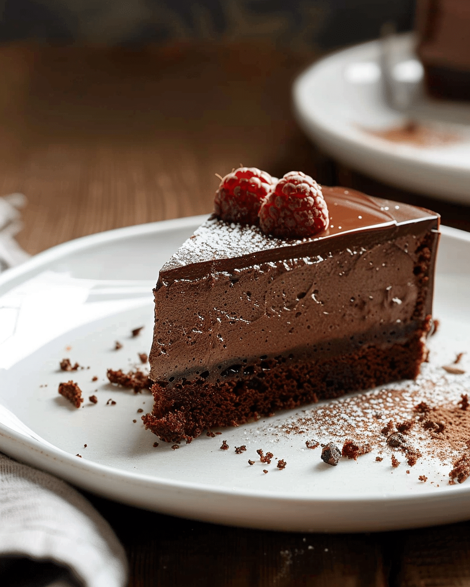 Sokolatina Chocolate Custard Cake