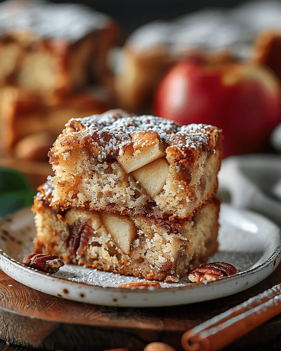 Spiced Apple Snack Cakes