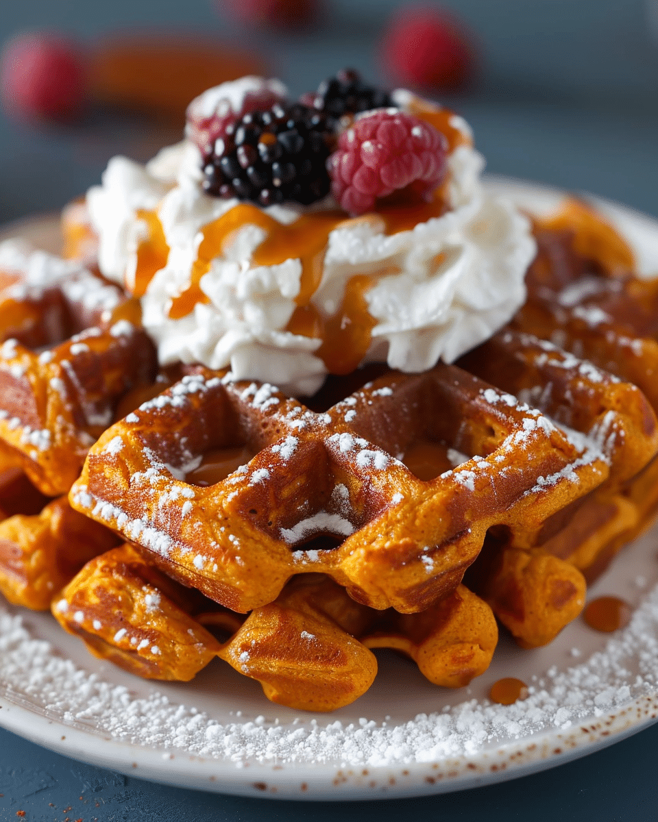 Sweet Potato Waffles