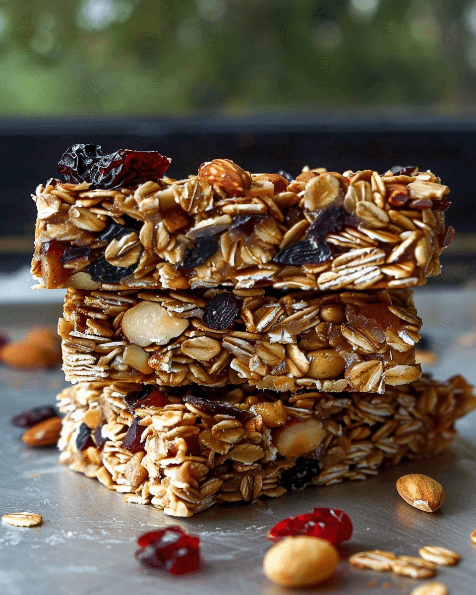 Trail Mix Granola Bars: Delicious No-Bake Snack Duo