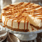 White Chocolate Caramel Cheesecake Recipe
