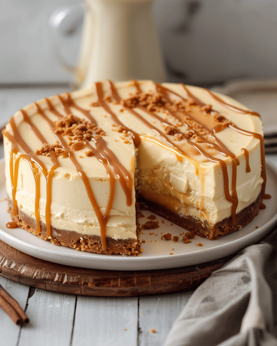White Chocolate Caramel Cheesecake Recipe