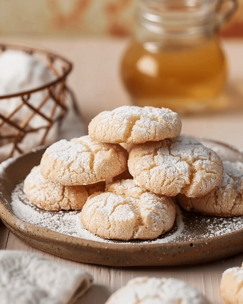 Amaretti Almond Cookies