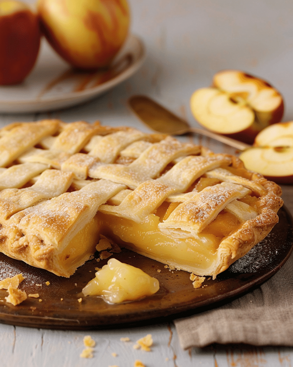 Apple and Custard Ice-Cube Tray Dessert Pies
