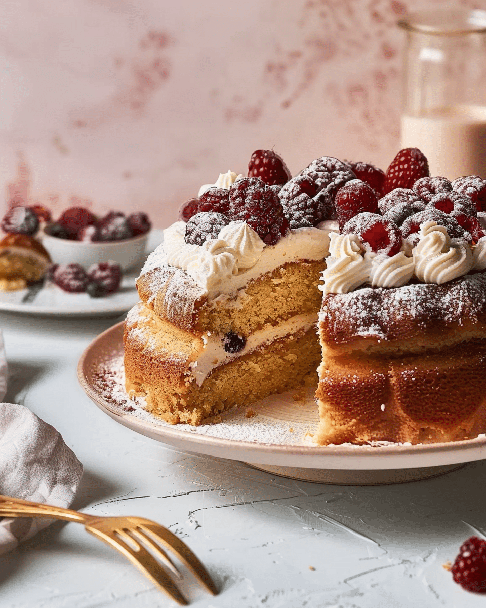 Authentic Italian Rum Cake