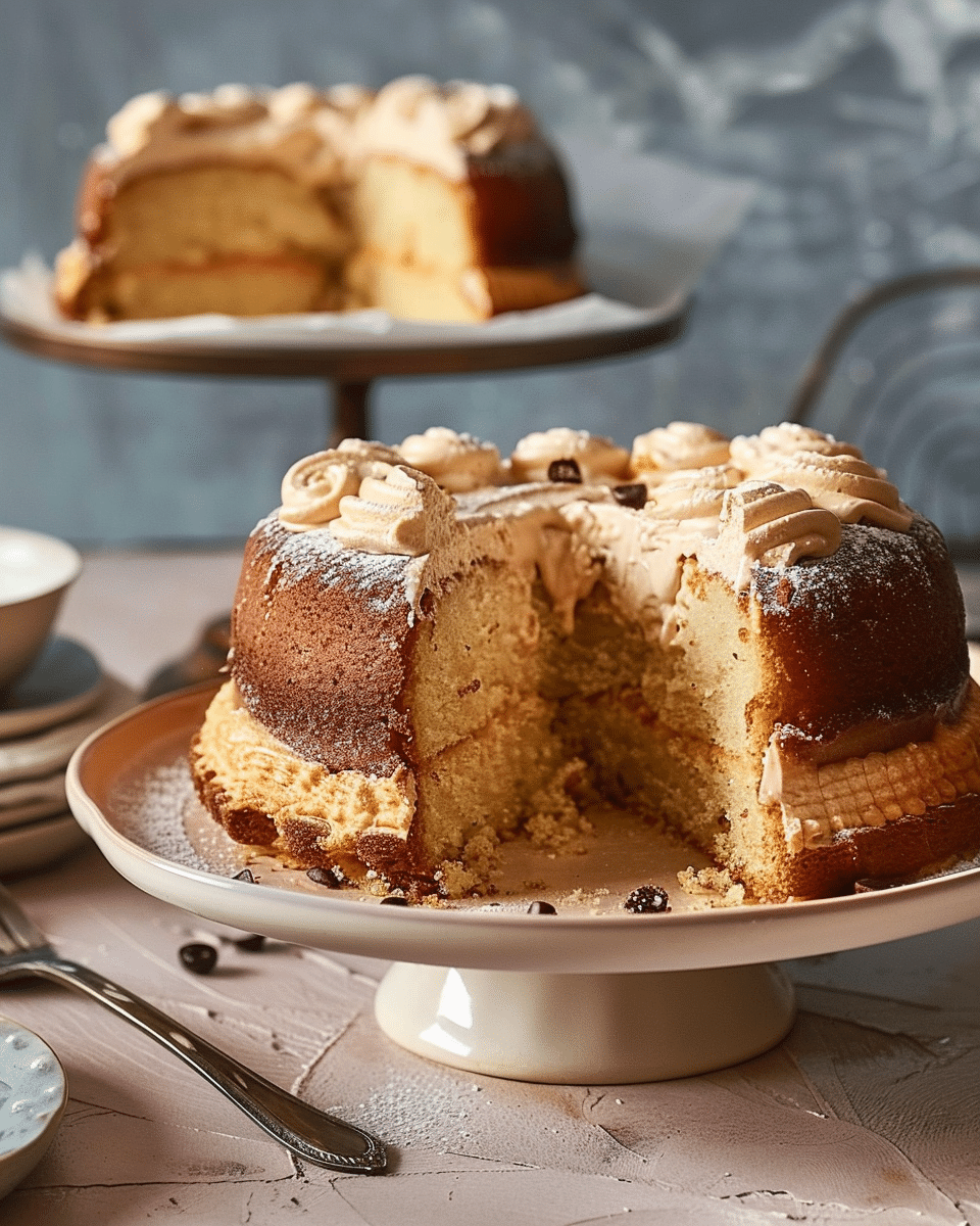 Authentic Italian Rum Cake