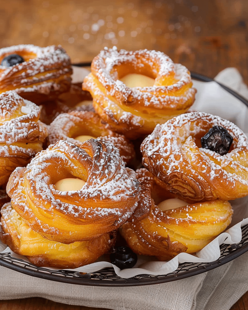 Authentic Italian Zeppole Recipe (Zeppole di San Giuseppe)