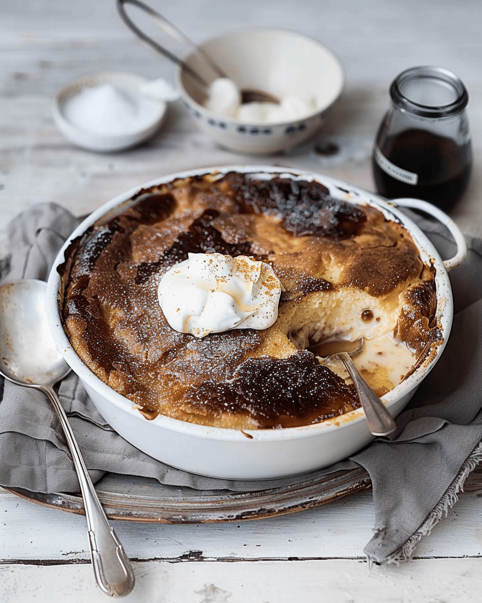 Baileys Self-Saucing Pudding