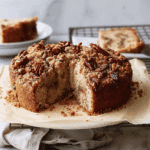 Banana Cake with a Nutty Crumble Topping