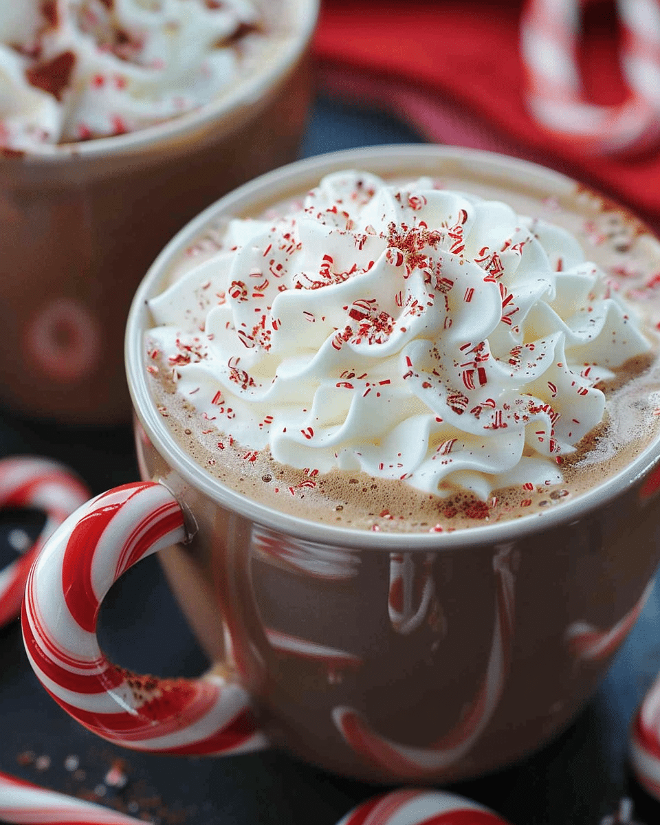 Candy Cane Cocoa