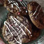 Chocolate-Peppermint Delight Cookies