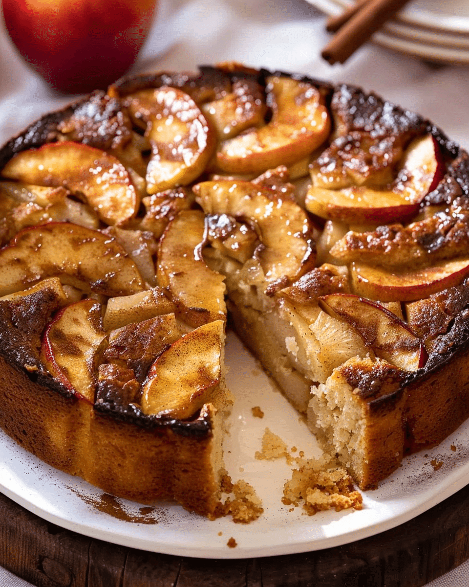 Cinnamon Apple Teacake