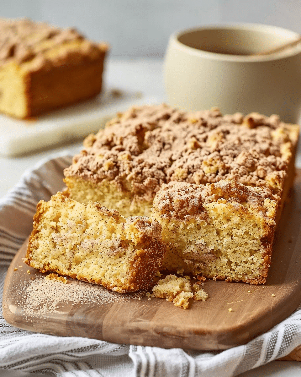 Cinnamon Nutmeg Coffee Cake