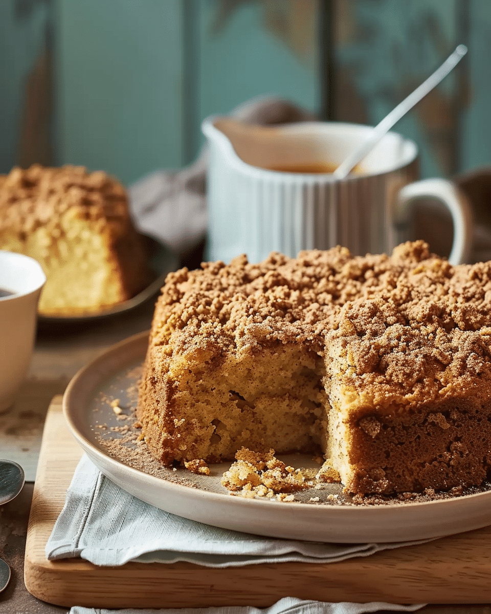 Cinnamon Nutmeg Coffee Cake