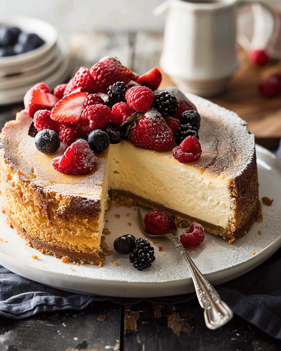 Classic Baked Cheesecake