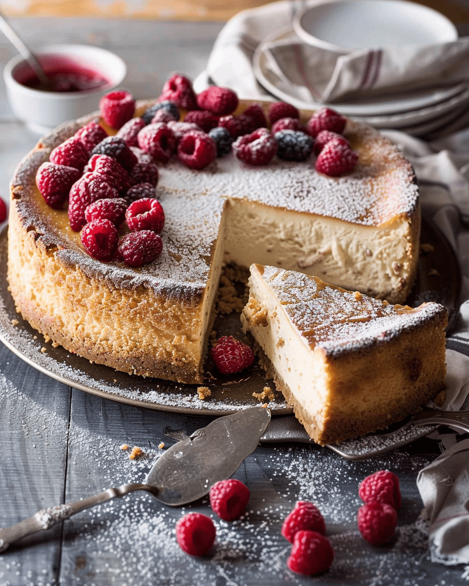 Classic Baked Cheesecake