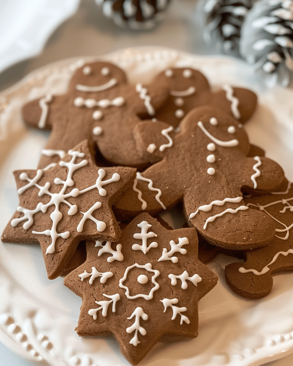Easy Vegan Gingerbread Cookies
