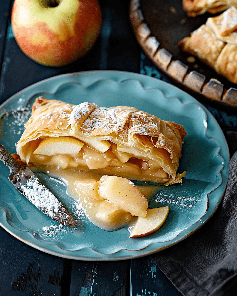 Easy Apple Strudel