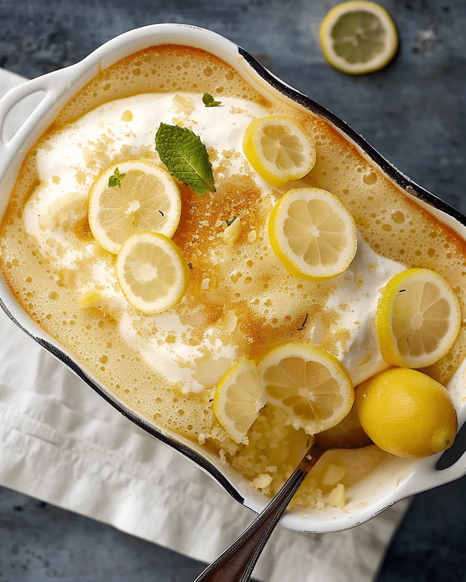 Gin and Tonic Pudding