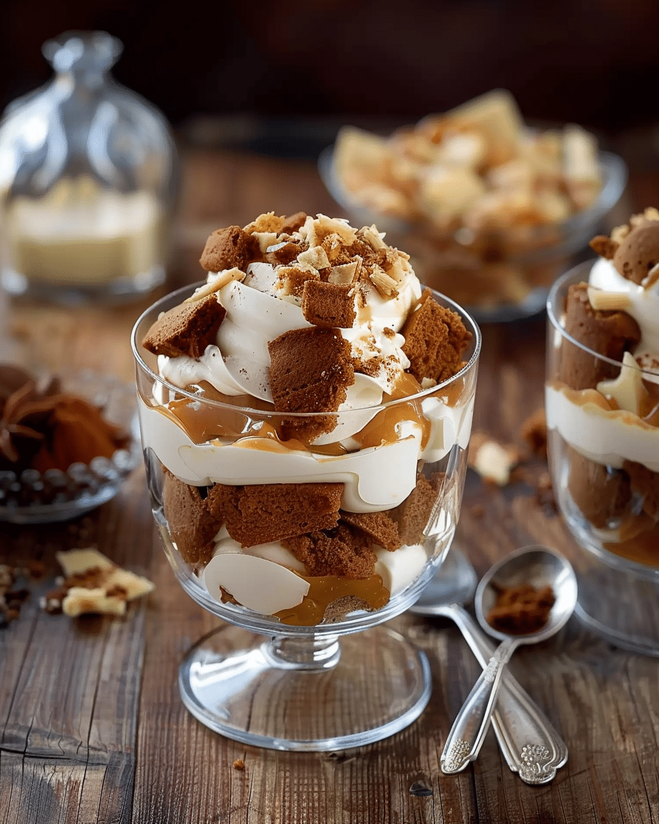 Gingerbread Butterscotch Trifle