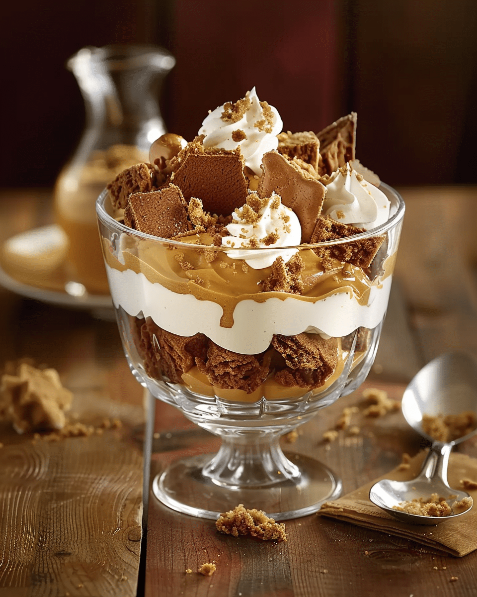 Gingerbread Butterscotch Trifle