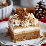 Gingerbread Cheesecake Bars