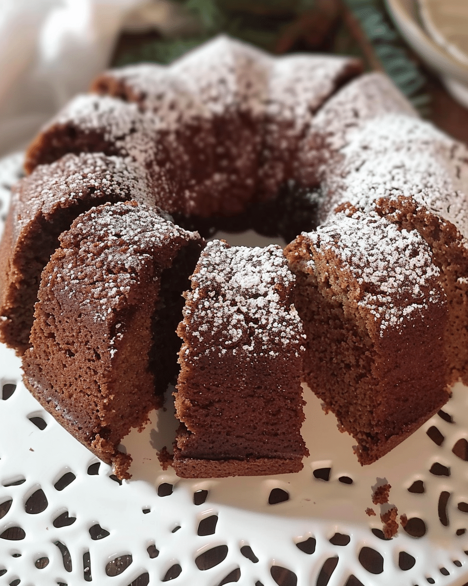 Gingerbread Pound Cake