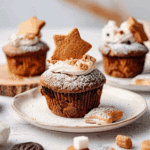 Gingerbread S'mores Muffins