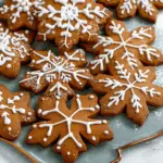 Gingerbread Snowflakes