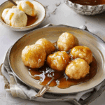 Golden Syrup and Cardamom Dumplings