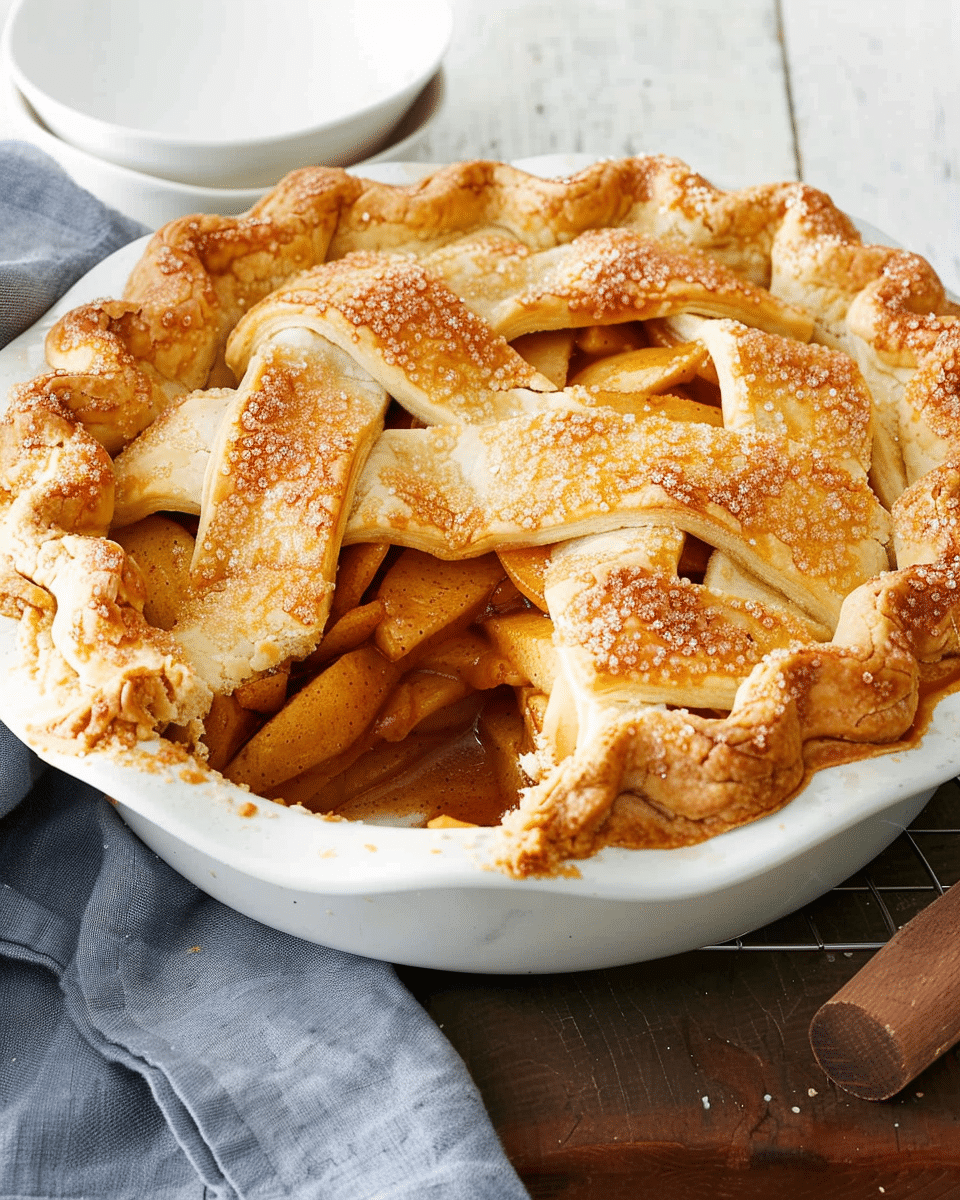 Golden Syrup Apple Pie