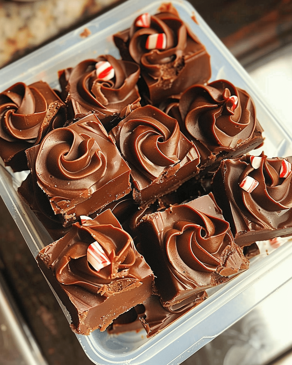 Granddad's Peppermint Fudge