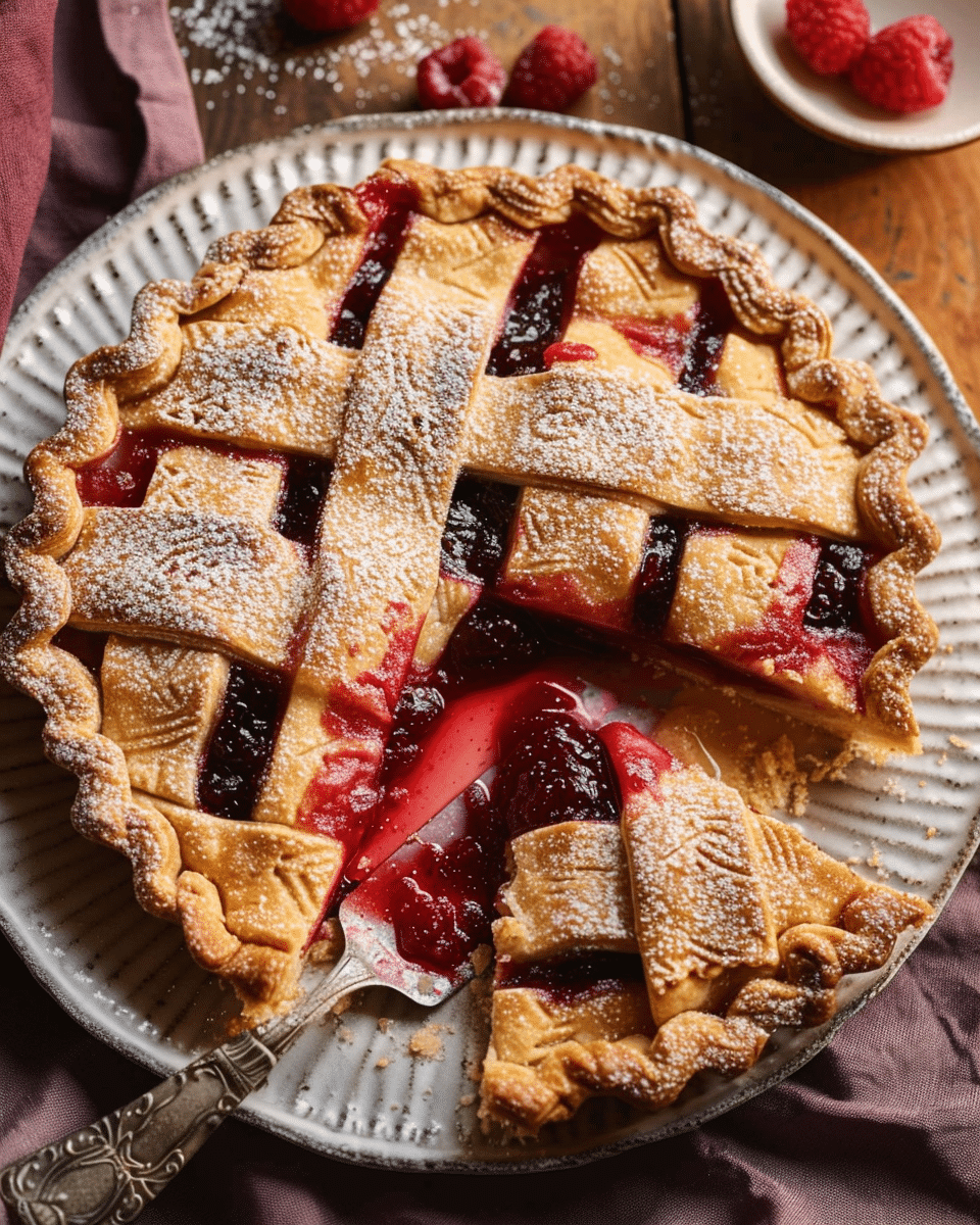 Italian Crostata (Jam Filled Tart)