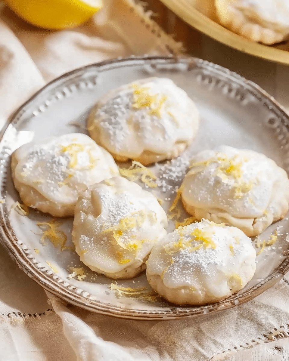 Italian Lemon Ricotta Cookies