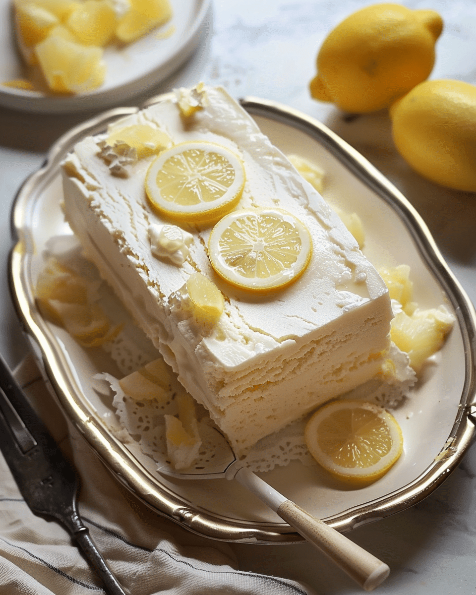Lemon Semifreddo