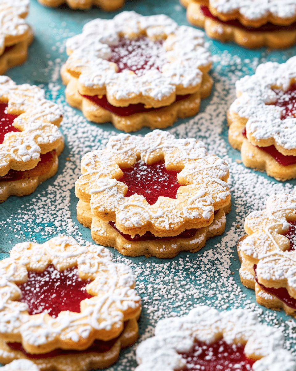 Linzer Cookies