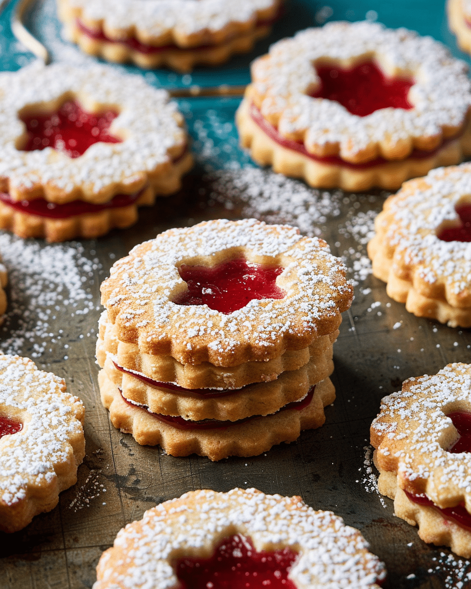 Linzer Cookies