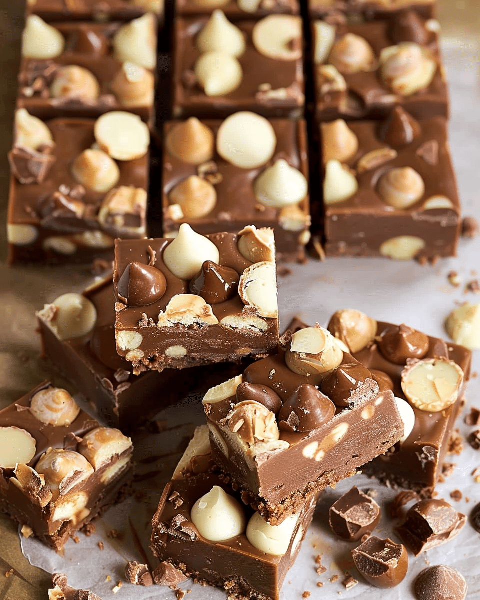 Malteser Fudge {Just 3 Ingredients}