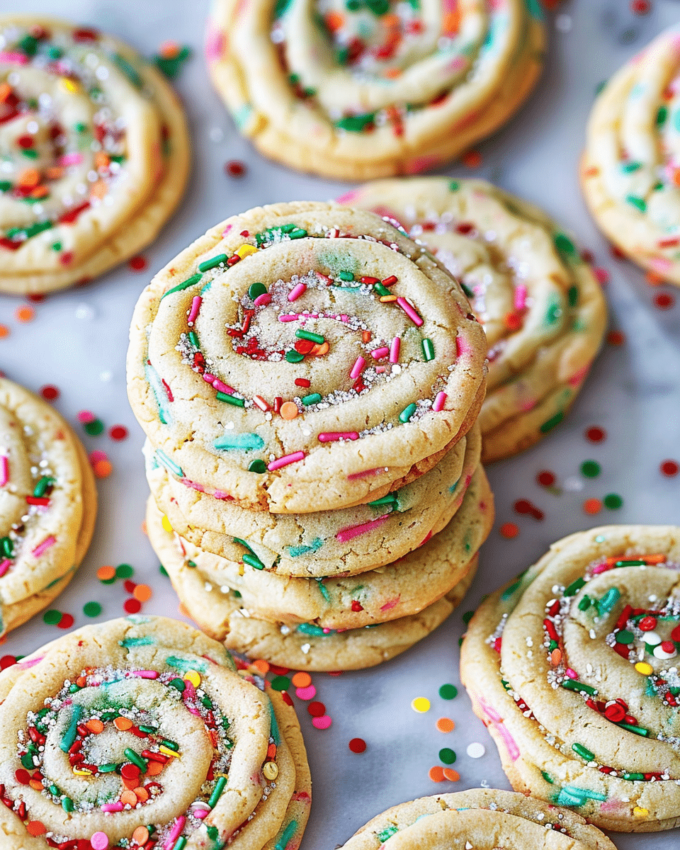 Pan-Banging Confetti Cookies